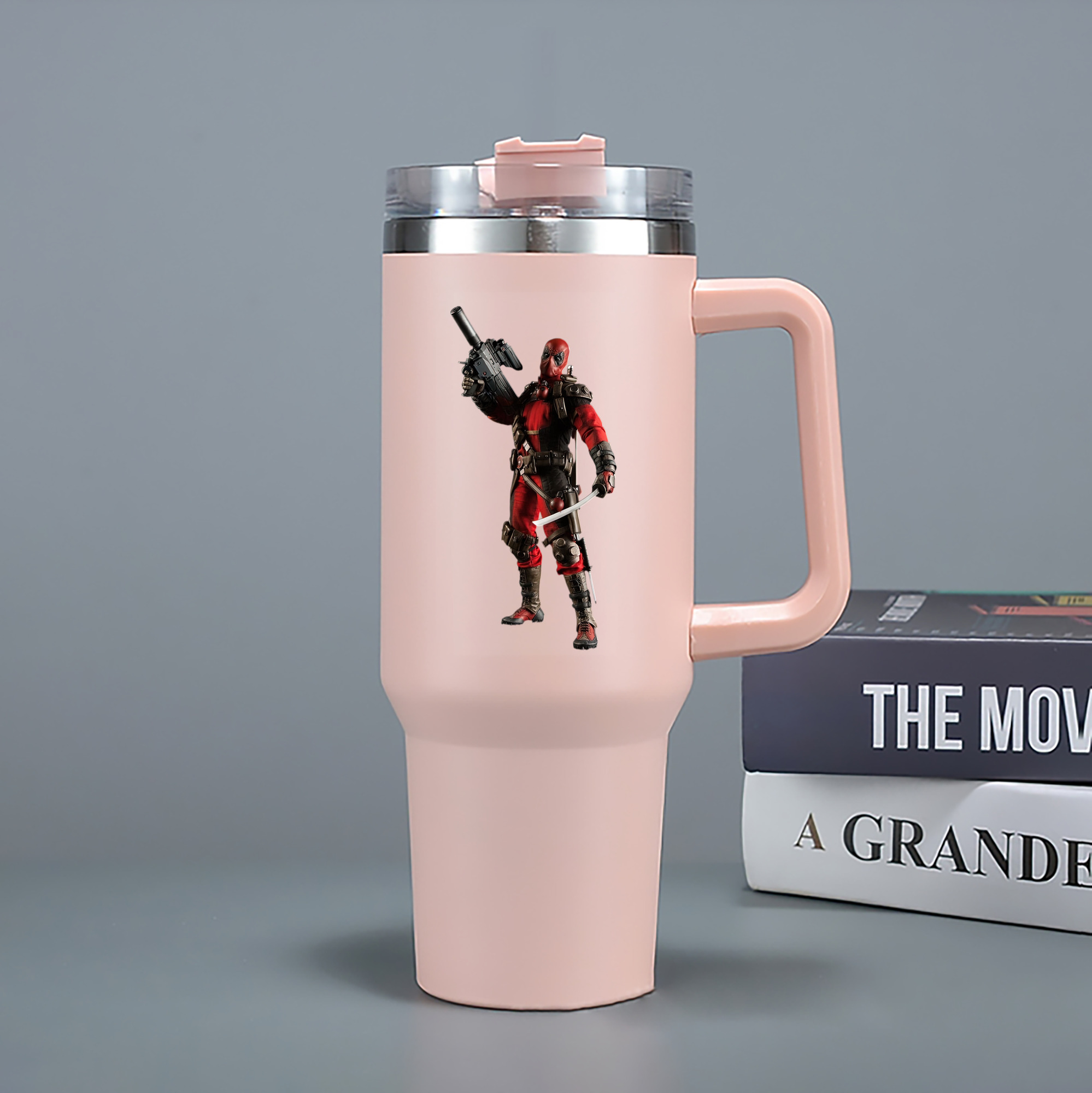 （画像用） Deadpool デッドプール 1200mL車用タンブラー（カラープリント）